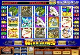 Jackpot progressif dans un casino Microgaming