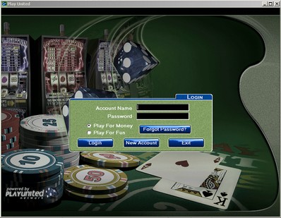 Lobby du casino en ligne